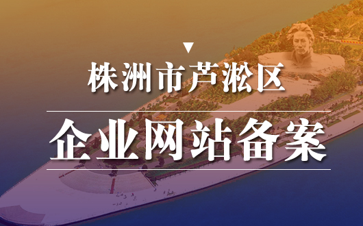 芦淞区企业网站备案