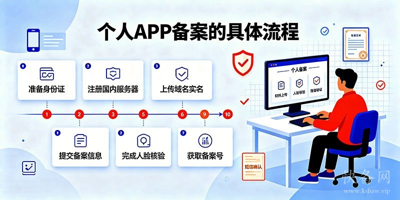 个人APP备案的具体流程